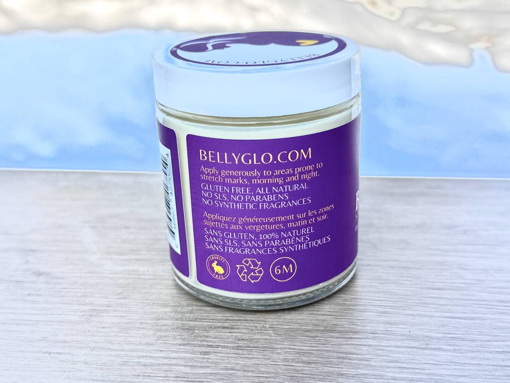 BellyGlo Stretch Mark Defense Butter – 125ml (4oz)
